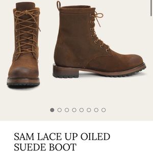 Stetson lace up boots!